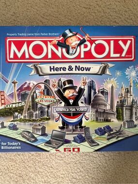Monopoly Here & Now Edition ‘America Has Voted’ -  NWOT/Open Box